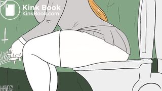 Girl pooping - video 700