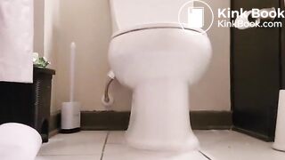 Another video of IG model Sunny pooping reverse style