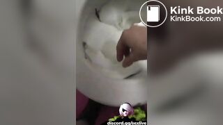 Girl takes big shit - video 5