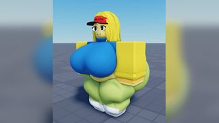 Roblox noob girl Diarrhea Animation