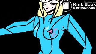 Samus Pooping inside her suit