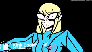 Samus Pooping inside her suit