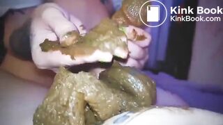 Hot scat blowjob