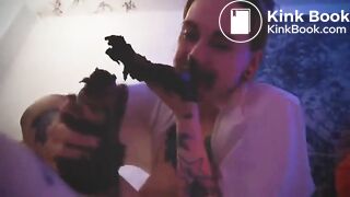 Hot scat blowjob