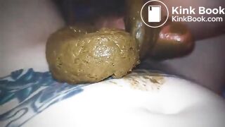 Hot scat blowjob