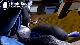 Star Fox Female and Krystal Hyperscat