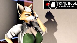 Star Fox Female and Krystal Hyperscat