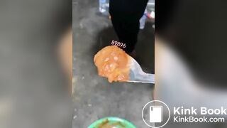 SCAT SLAVE eat public toilet shit - ... - puke