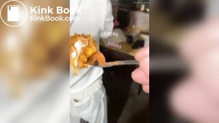 SCAT SLAVE eat public toilet shit - ... - puke