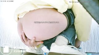 anal Masturbation poop toilet
