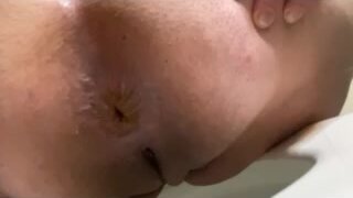 big butt pushs it all out