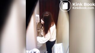 PEEPING AT CHINESE GIRLS USING THE RESTROOM.video-067