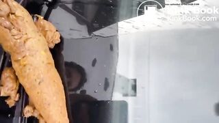 Poo on the windscreen of a car..