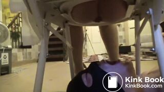 Mean Chinese Mistress and her Toilet Slave