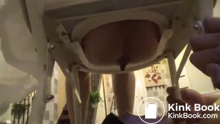 Mean Chinese Mistress and her Toilet Slave