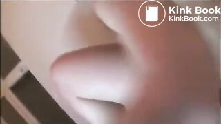 Taking a bath with scat