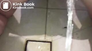 Pissing in her shit filled ass