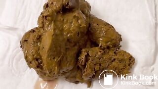 Amateur lady lovely poo..