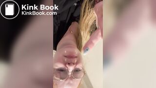 Tasting her own goods