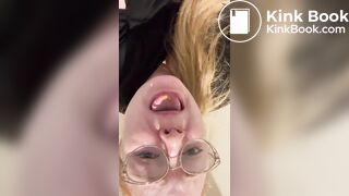 Tasting her own goods