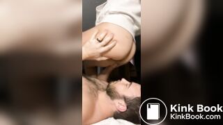 Quick, loving mouth poop