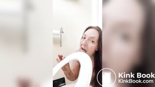 REAL shit covered MILF Em