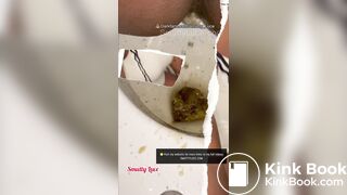 She unleashes thunderous DIARRHEA splashes - video 4