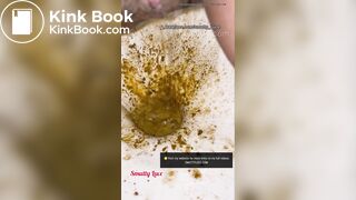She unleashes thunderous DIARRHEA splashes - video 4