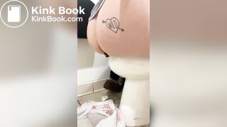 Girl diarrhea in plastic bag #4