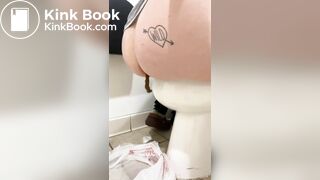 Girl diarrhea in plastic bag #4