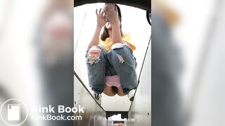 PEEPING AT CHINESE GIRLS USING THE RESTROOM.video-049