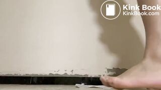 Novinha brasileira cagando no banheiro