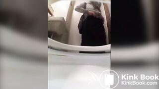 PEEPING AT CHINESE GIRLS USING THE RESTROOM.video-064
