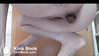 Thick dump from the side