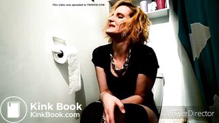 Girl has a urgent diarrhea (fake)