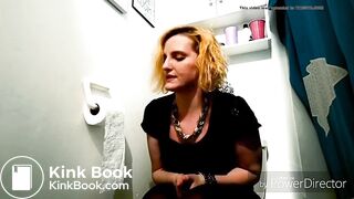 Girl has a urgent diarrhea (fake)