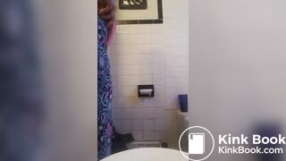 Hard Poop Stretches Her Hole