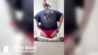 she poop her panty
