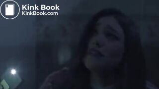 Women has diarrhea in haunted bathroom