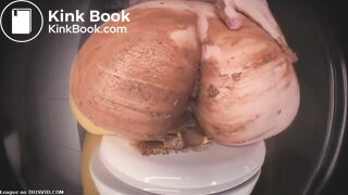 Delicious pawg packs yellow pantyhose with wet mush