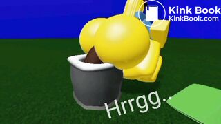 Roblox Noob Girl Drinks Laxative Bloxy Cola (HyperScat)