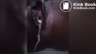Shit felt so good black ebony pussy got creamy