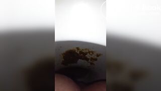hot girl is full of diarrhea and farts