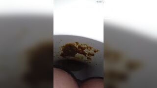 hot girl is full of diarrhea and farts