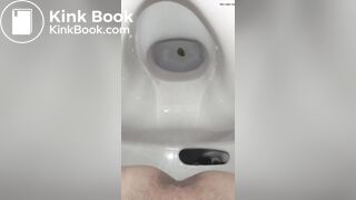 toilet poop from a beautiful girl