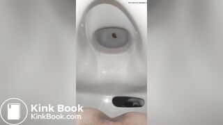 toilet poop from a beautiful girl