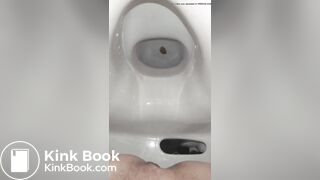 toilet poop from a beautiful girl