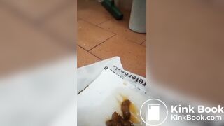 Brasileira mineira submissa cagando