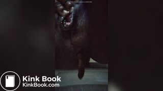 Up close creamy pussy & scat morsels