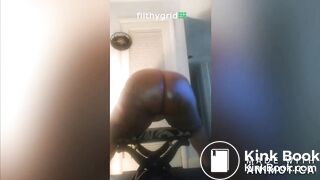 Bbw ebony twerking and then shitting